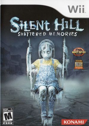 Cover for Silent Hill: Shattered Memories.