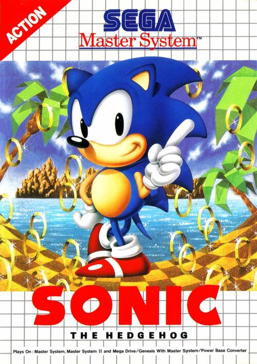Cover for Sonic the Hedgehog.