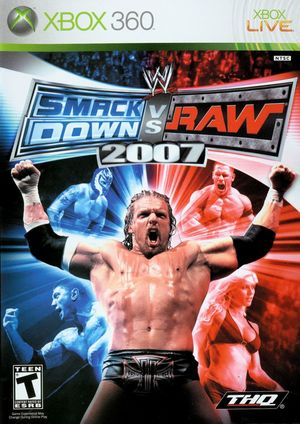 Cover for WWE SmackDown vs. Raw 2007.