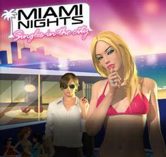 Cover for Miami Nights: Singles in the City.