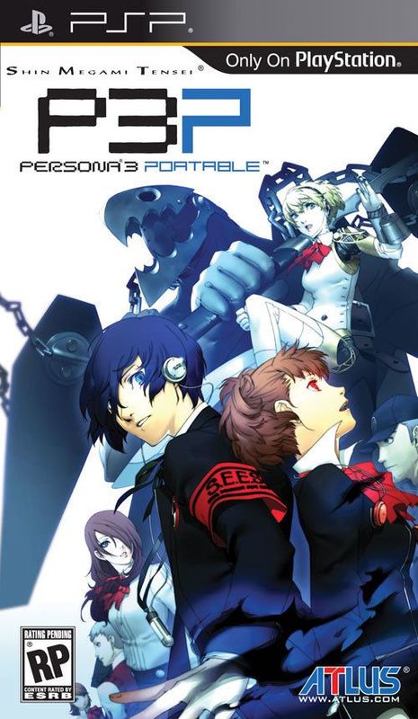 Cover for Shin Megami Tensei: Persona 3 Portable.