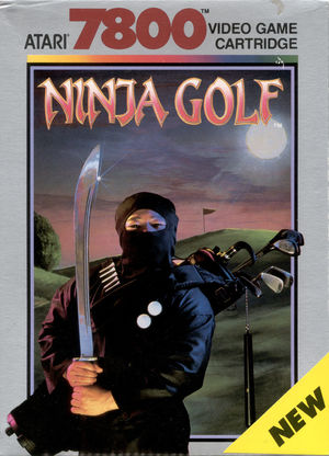 Cover for Ninja Golf.