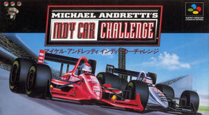 Cover for Michael Andretti's Indy Car Challenge.