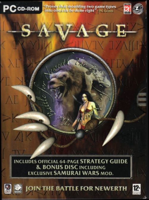 Cover for Savage: The Battle for Newerth.