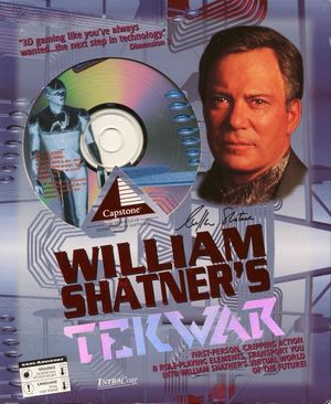 Cover for William Shatner's TekWar.