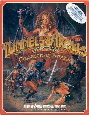Cover for Tunnels & Trolls: Crusaders of Khazan.