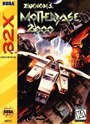 Cover for Zaxxon's Motherbase 2000.