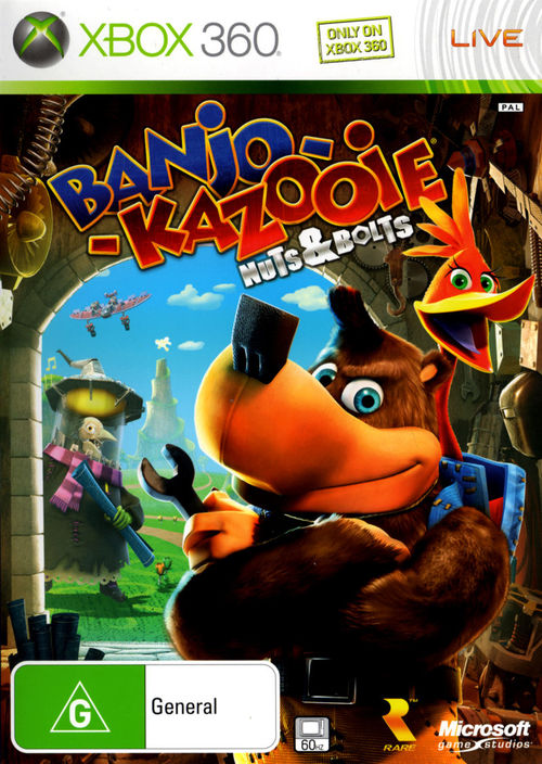 Cover for Banjo-Kazooie: Nuts & Bolts.