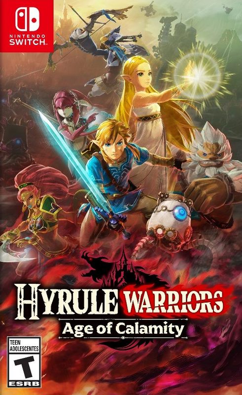 Cover for Hyrule Warriors: Age of Calamity.