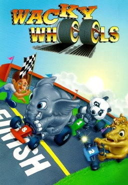 Cover for Wacky Wheels.