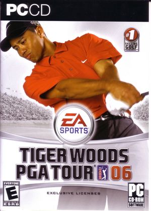 Cover for Tiger Woods PGA Tour 06.