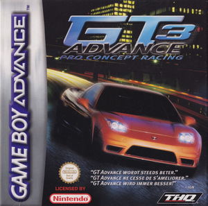 Cover for GT Advance 3: Pro Concept Racing.