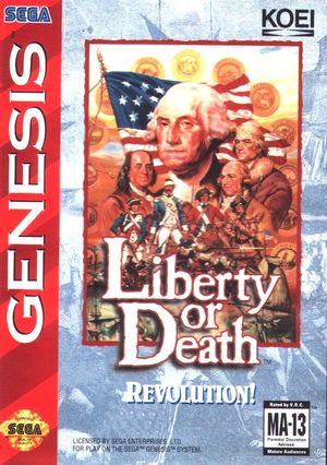 Cover for Liberty or Death.