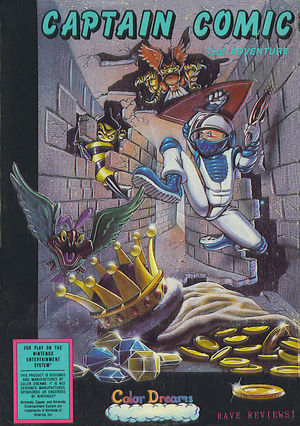 Cover for Captain Comic.