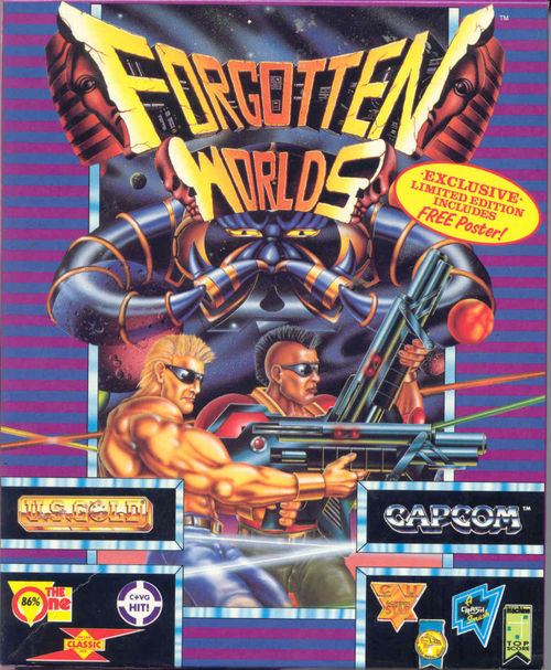 Cover for Forgotten Worlds.