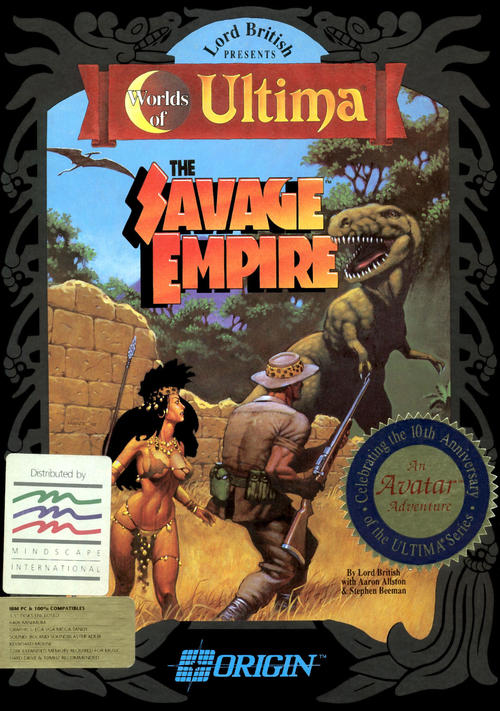 Cover for Worlds of Ultima: The Savage Empire.