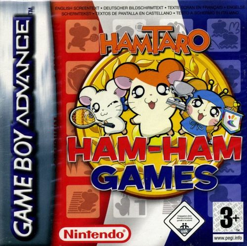 Cover for Hamtaro: Ham-Ham Games.