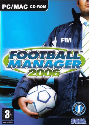Cover for Football Manager 2006.