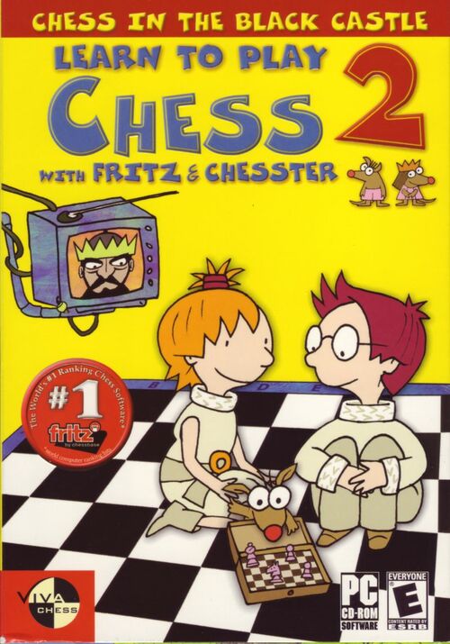 Cover for Learn to Play Chess with Fritz & Chesster 2: Chess in the Black Castle.