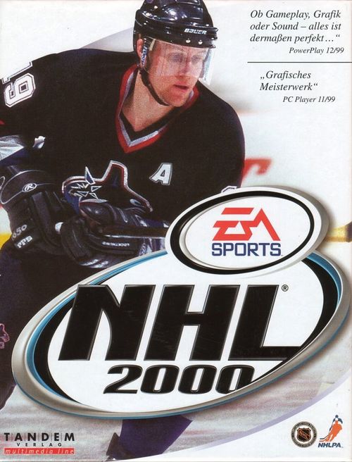 Cover for NHL 2000.
