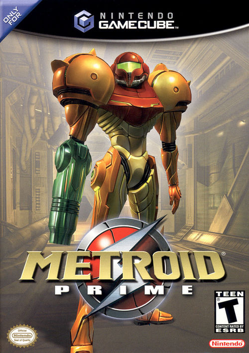 Cover for Metroid Prime.