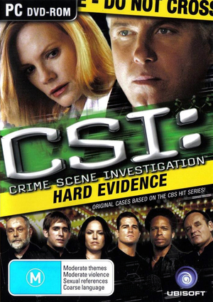 Cover for CSI: Hard Evidence.