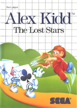 Cover for Alex Kidd: The Lost Stars.