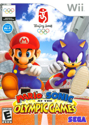 Cover for Mario & Sonic at the Olympic Games.