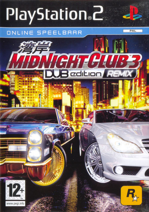 Cover for Midnight Club 3: Dub Edition Remix.