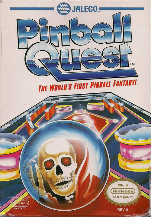 Cover for Pinball Quest.