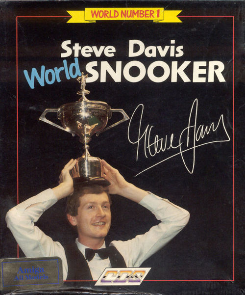 Cover for Steve Davis World Snooker.