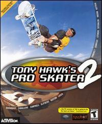 Cover for Tony Hawk's Pro Skater 2.