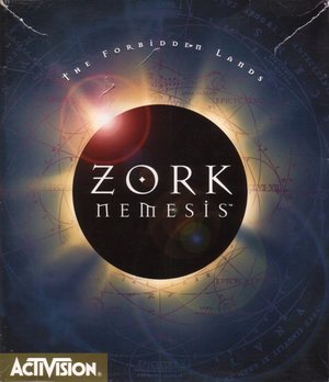 Cover for Zork Nemesis.