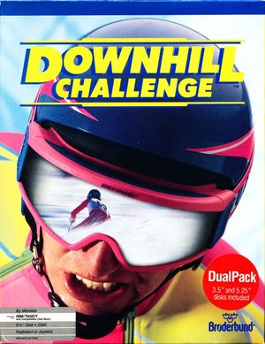 Cover for Downhill Challenge.