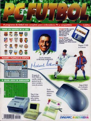 Cover for PC Fútbol.