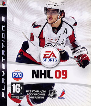 Cover for NHL 09.