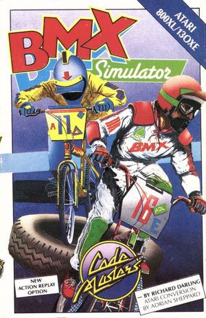 Cover for BMX Simulator.