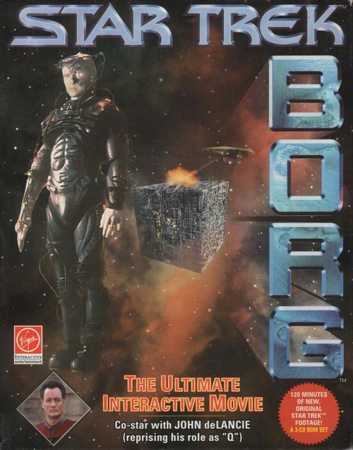 Cover for Star Trek: Borg.