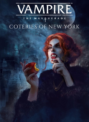 Cover for Vampire: The Masquerade – Coteries of New York.