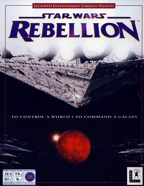 Cover for Star Wars: Rebellion.
