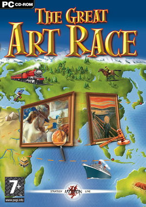 Cover for The Great Art Race.