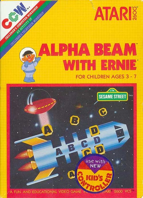 Cover for Alpha Beam with Ernie.
