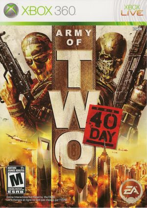 Cover for Army of Two: The 40th Day.