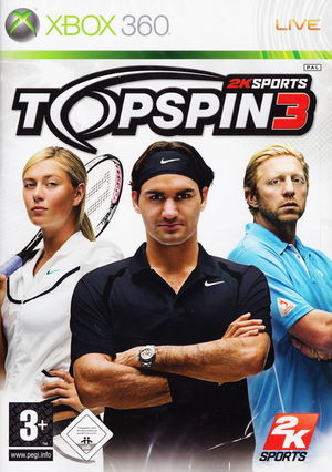 Cover for Top Spin 3.