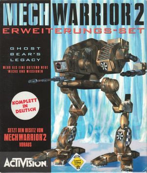 Cover for MechWarrior 2: Ghost Bear's Legacy.