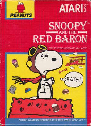 Cover for Snoopy and the Red Baron.