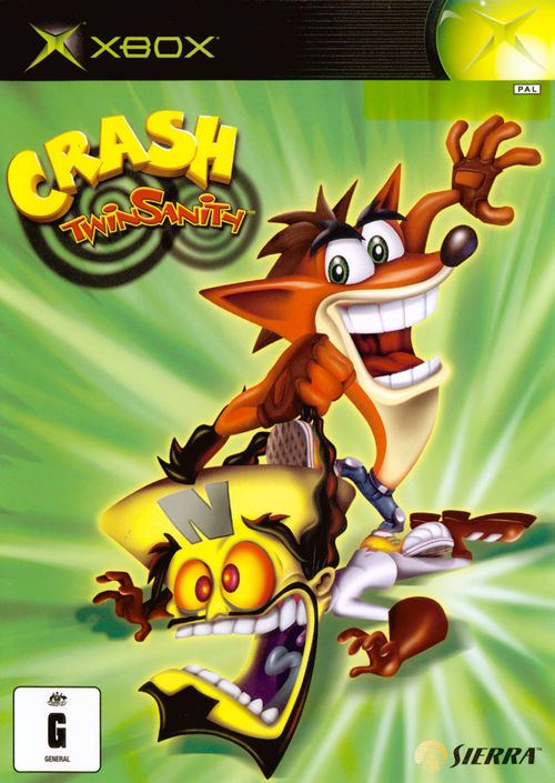 Cover for Crash Twinsanity.