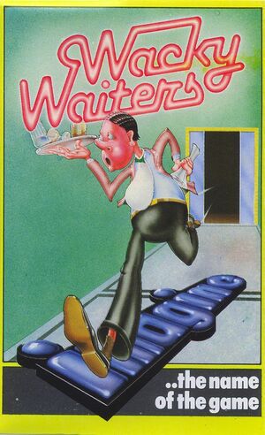Cover for Wacky Waiters.