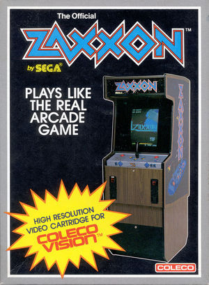 Cover for Zaxxon.