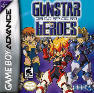 Cover for Gunstar Super Heroes.
